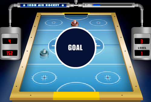  Game"Ikoncity Air Hockey"