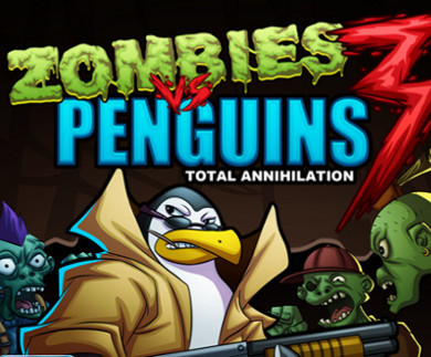 Game "Zombies vs Penguins"