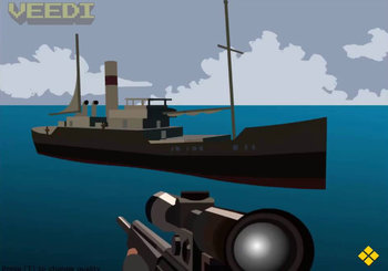 Game"Foxy Sniper Pirate Shootout"