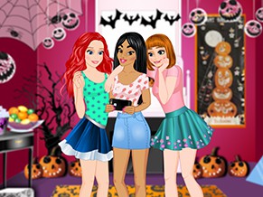  Game"Princesses Spooky Selfie"